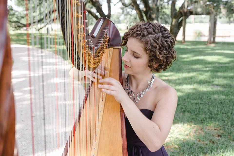 Hope Cowan, harpist