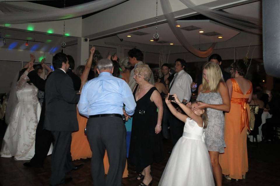 Breaking it down on the dancefloor