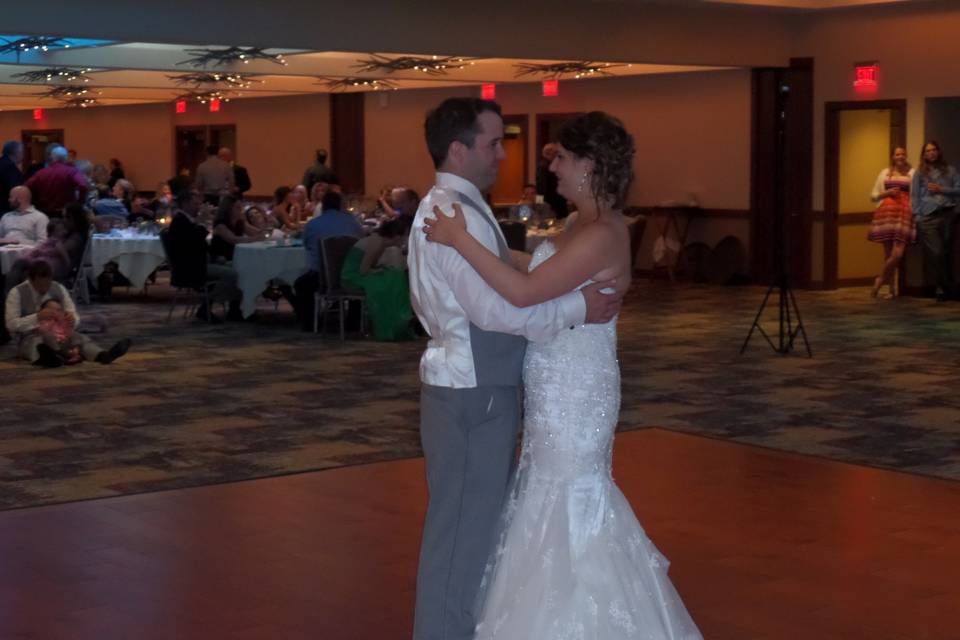 Alex & Lauren's River Club Wedding Reception, Mequon, WI.   A great time was had by all.