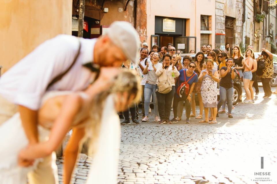 David & Paige wedding in Rome