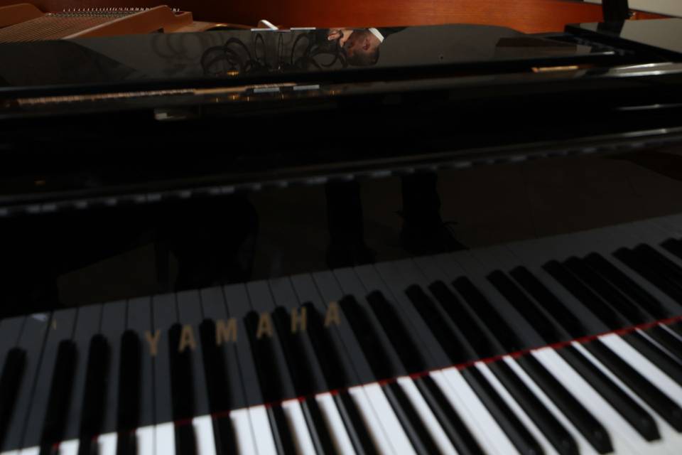 Piano In Foyer