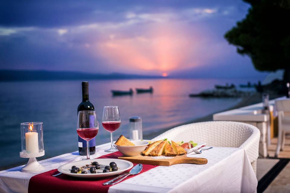 Sunset reception