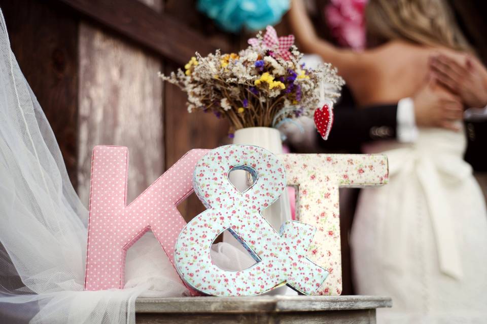 Initials are great details