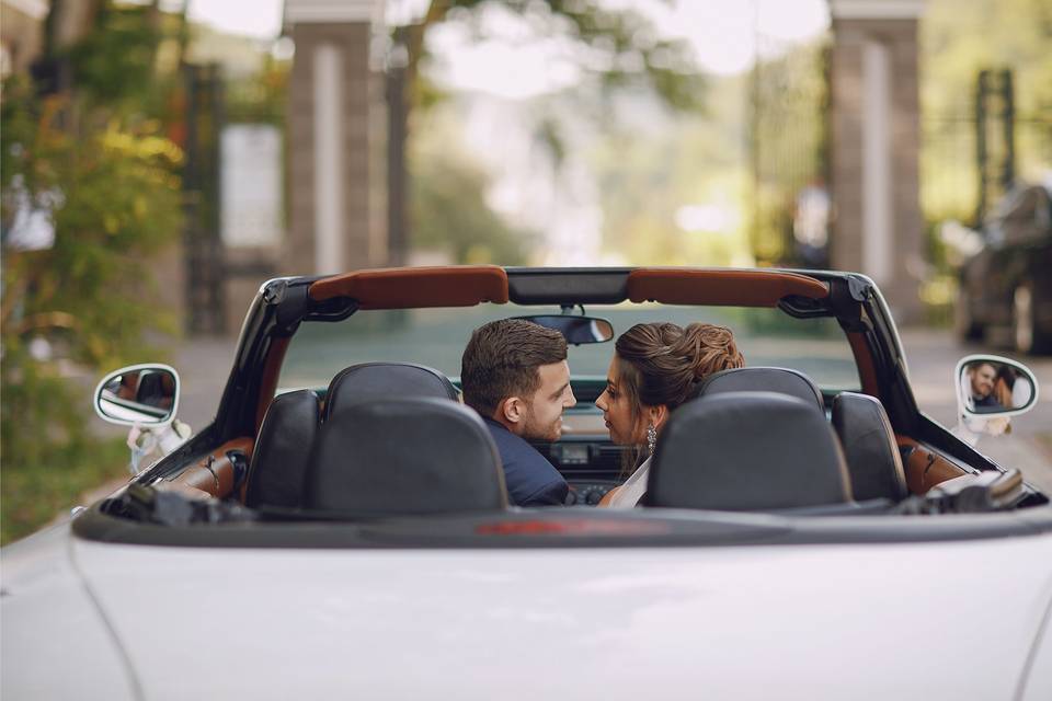 Driving towards the honeymoon