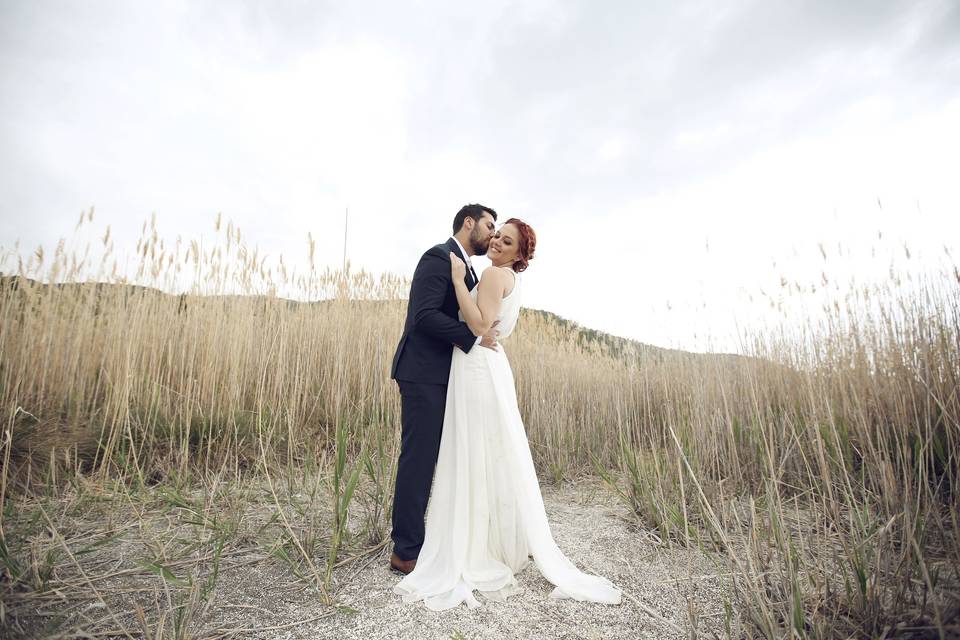 Romantic moment