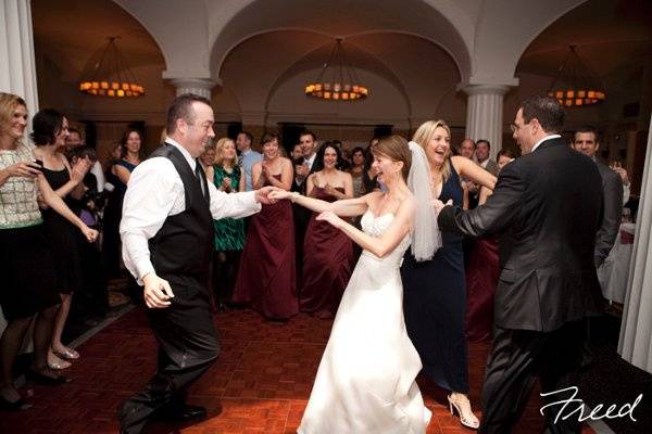 Reception dance floor