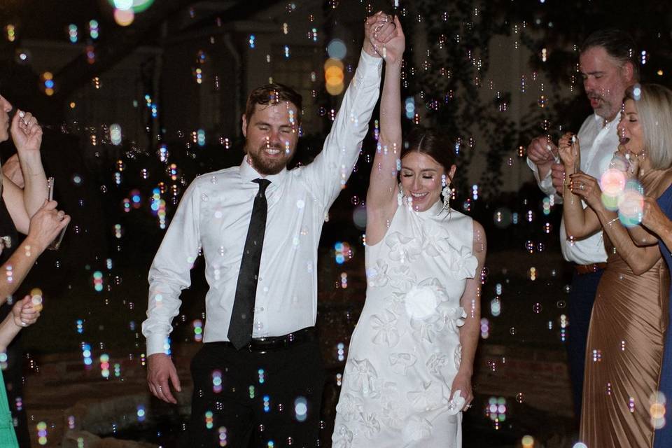 Bubble send off