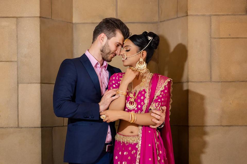 Indo Western Wedding Concept