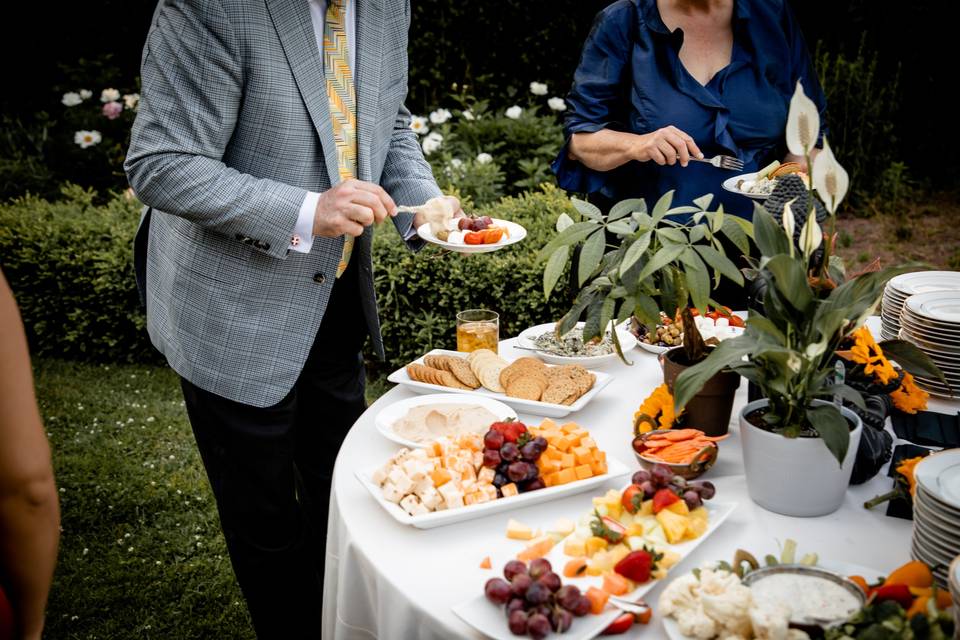 Cheese, Fresh Fruit, and veg