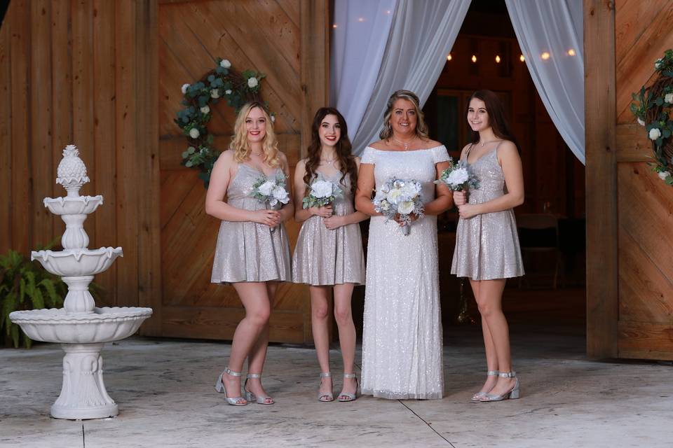 The Bride and her Girls