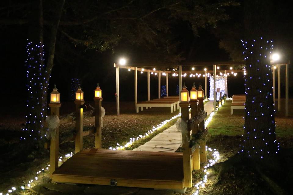 A Ceremony at night