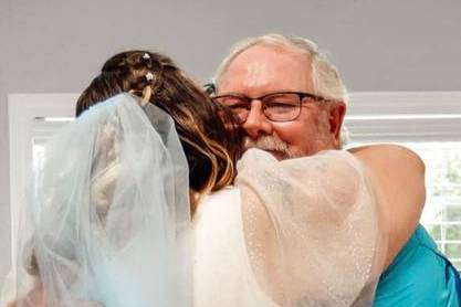 Bride and her Father