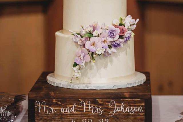 Purple Sugar Flowers