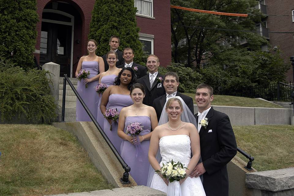 Bridal attendants