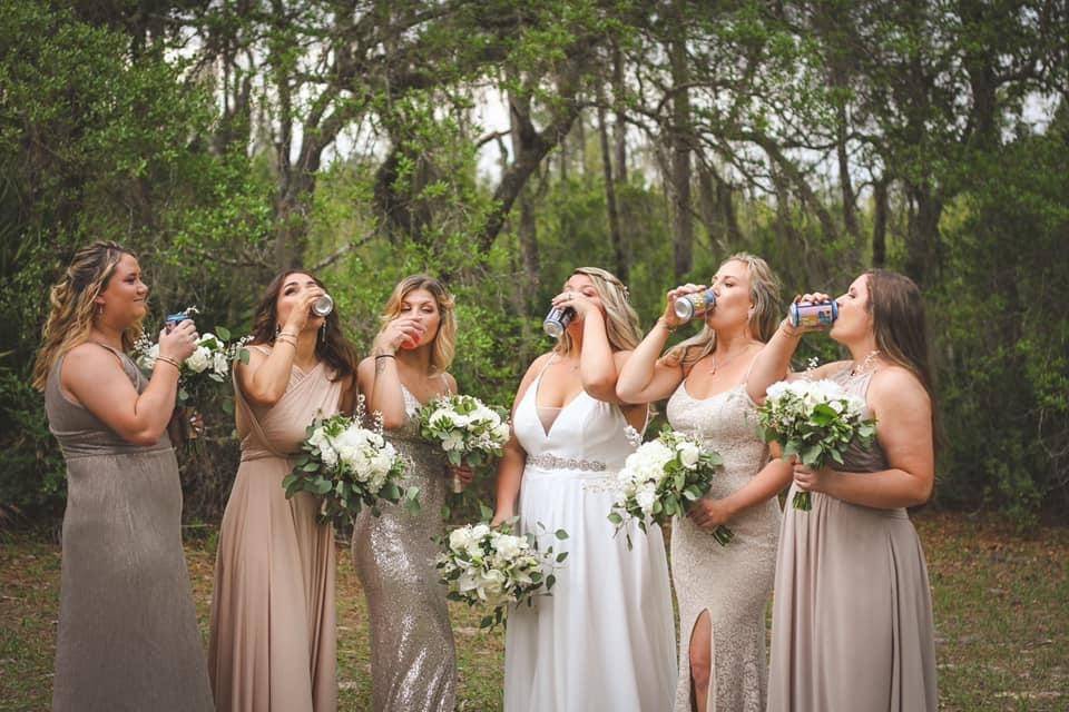 White/Nudes Wedding Colors