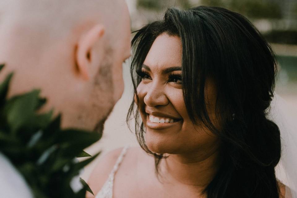 Elopement on the beach