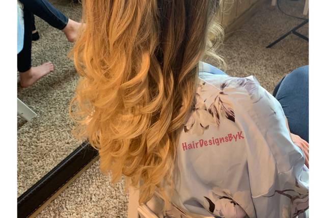 Bridal hair