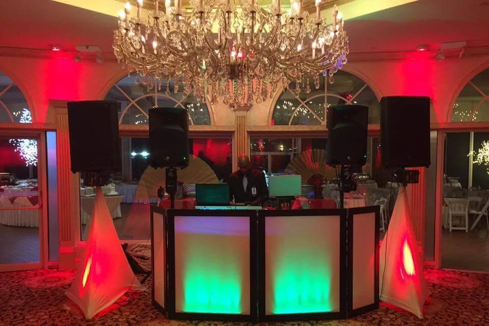Reception area