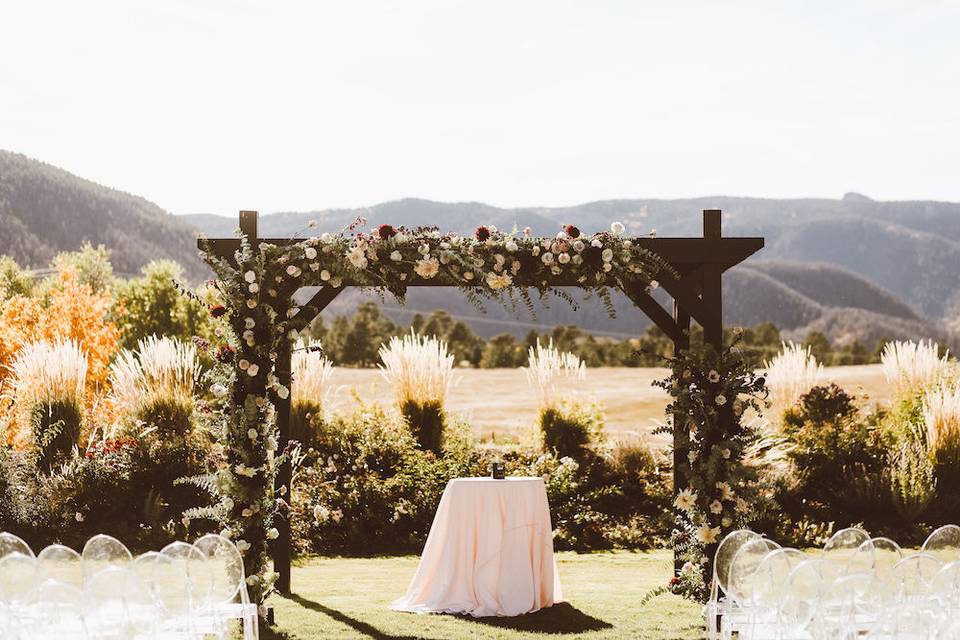 Flower centerpiece