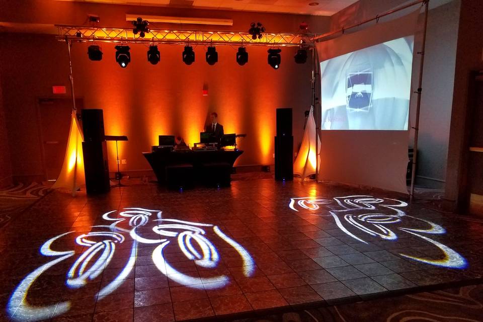 High end DJ setups with video