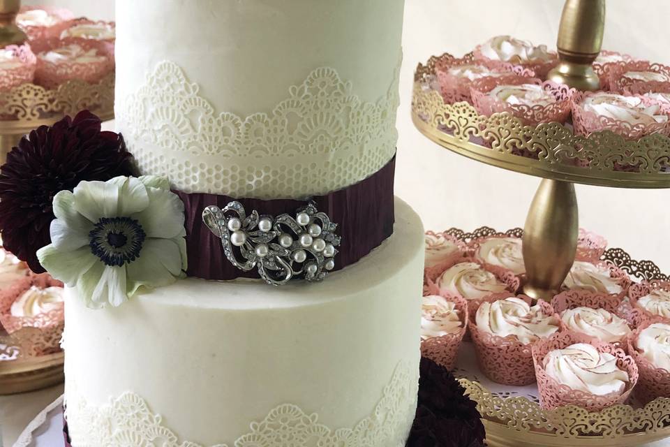 Tiered cake