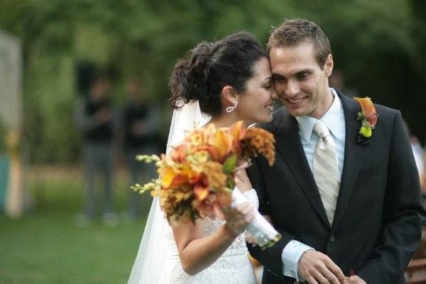 Bride and groom