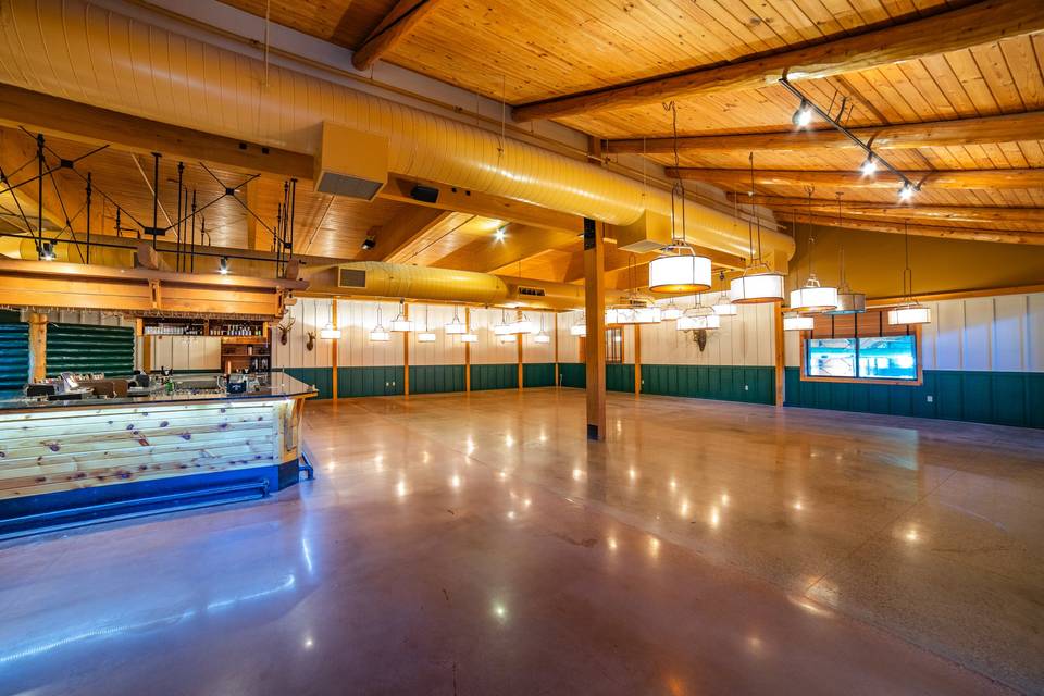 Bar and restaurant space