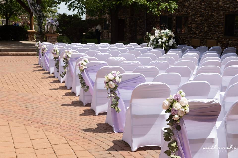Elegant Covered Chairs