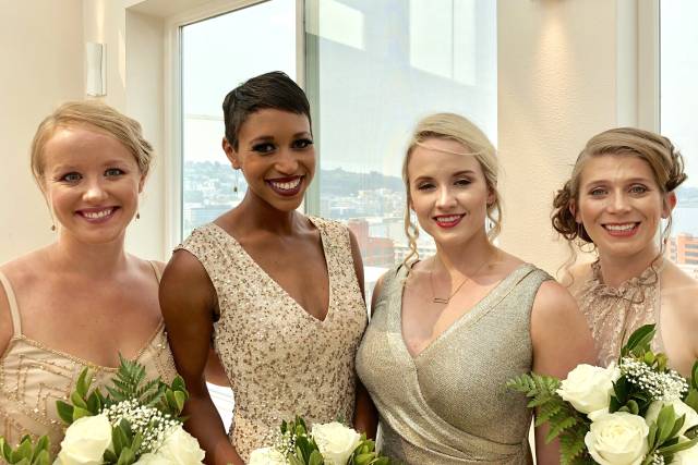 Beautiful bridesmaids