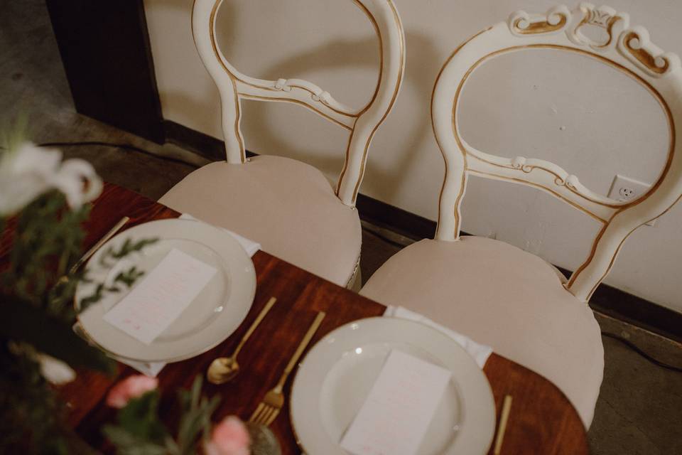 Table for the couple | Catalina Jean Photography