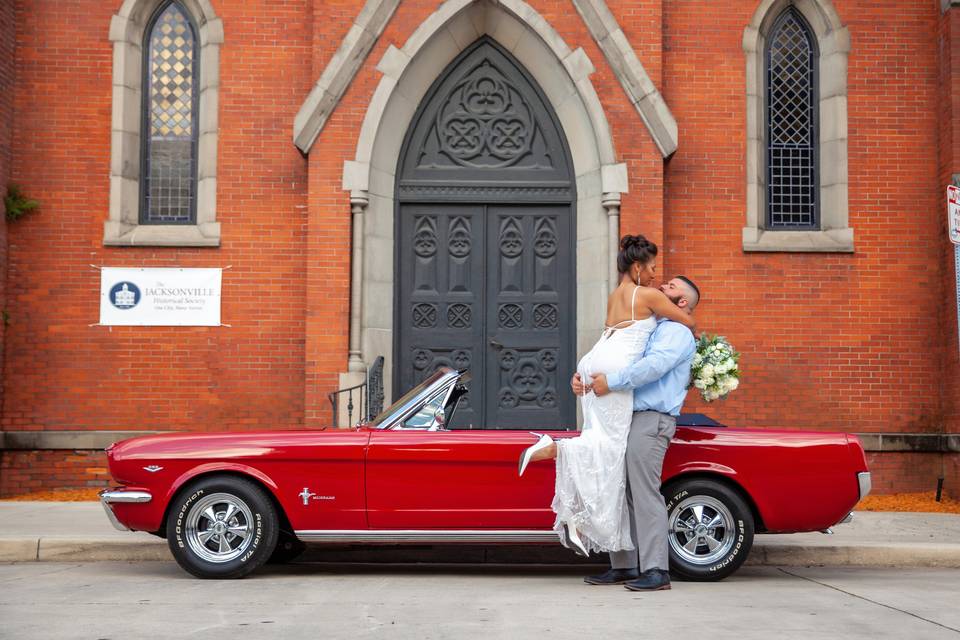 Jacksonville, Fl wedding car