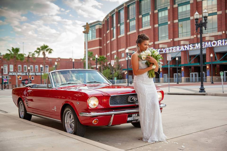 Jacksonville, Fl wedding car