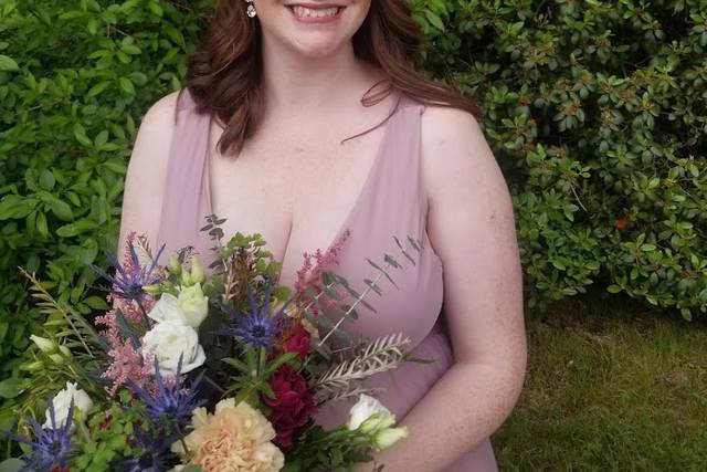 K at Kristiana's Wedding