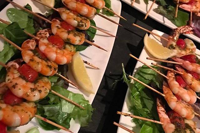 Shrimp skewers