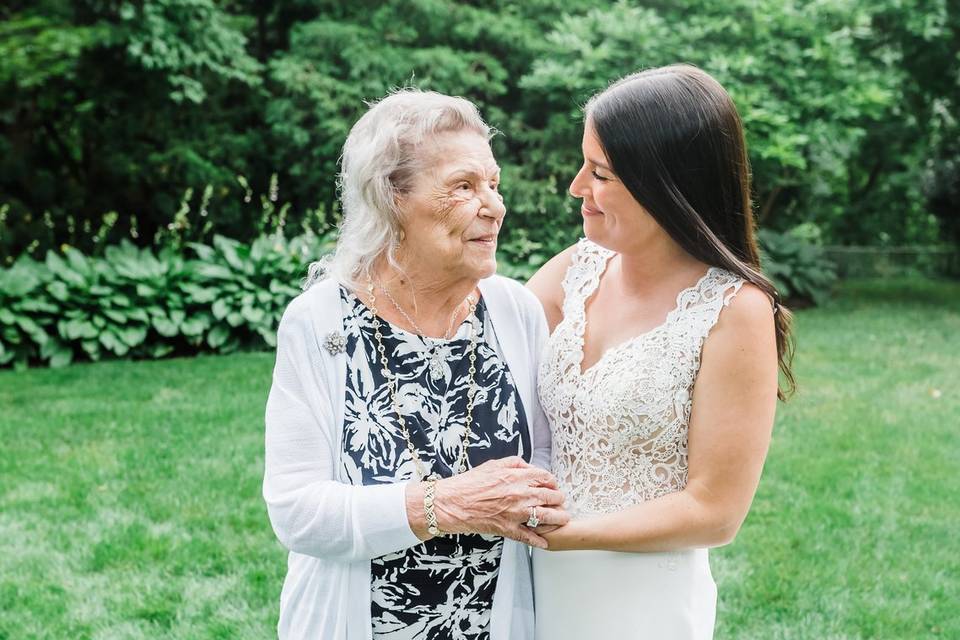 Bride + Grandma