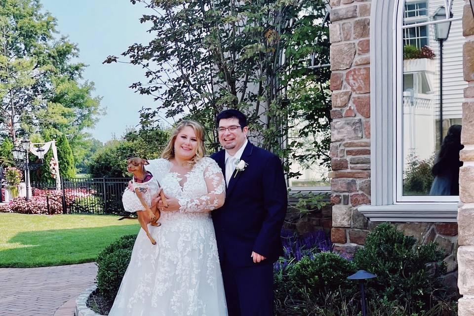 Couple and their fur baby!