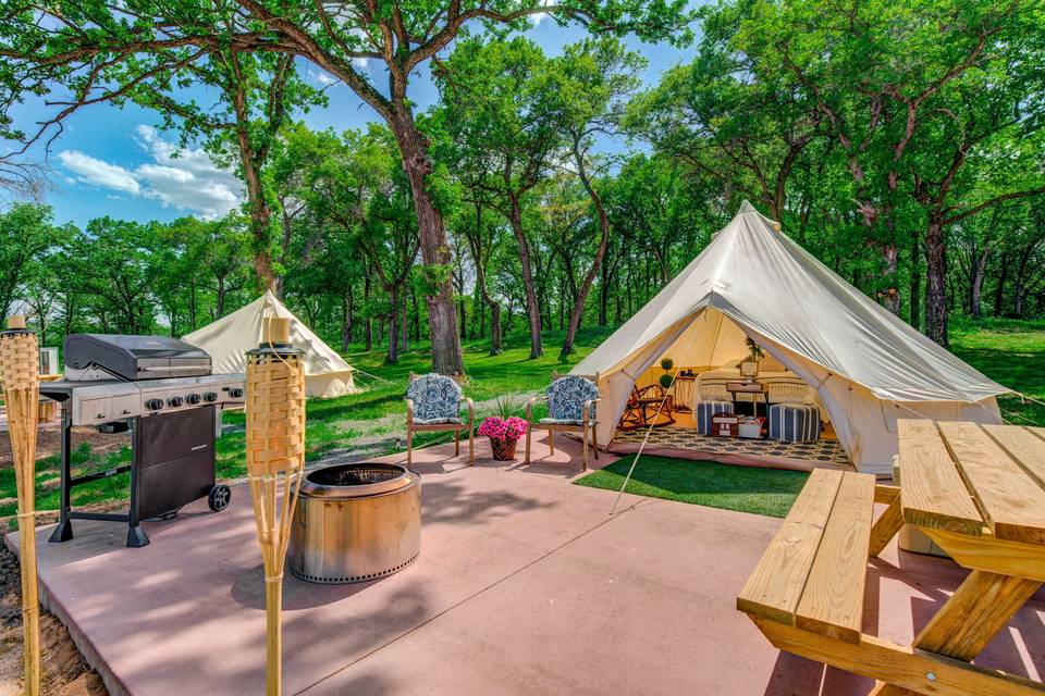 Private tent rentals