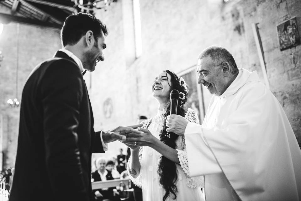 Wedding in Asciano