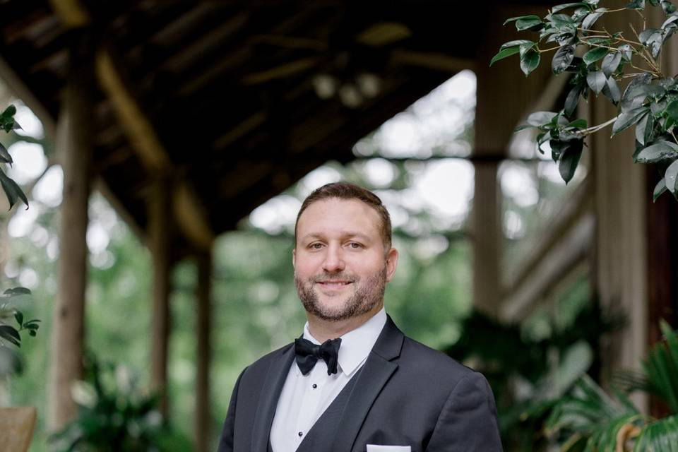 Groom's portrait