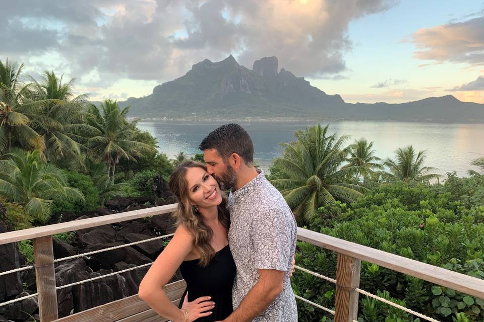 Bora Bora Overwater Love