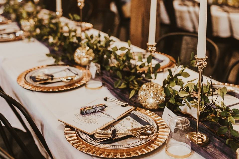 Gorgeous table setting