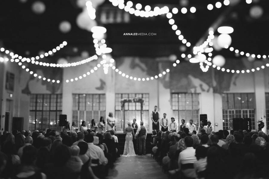 Wedding ceremony lighting