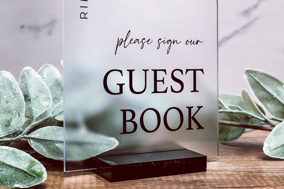 Please Sign our Guestbook