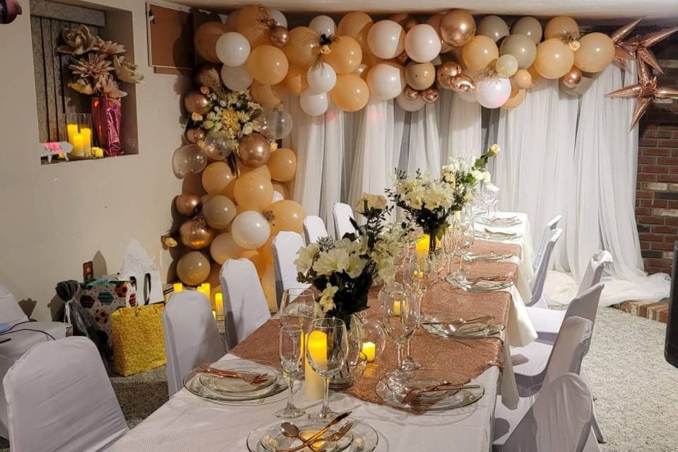 Wedding balloons