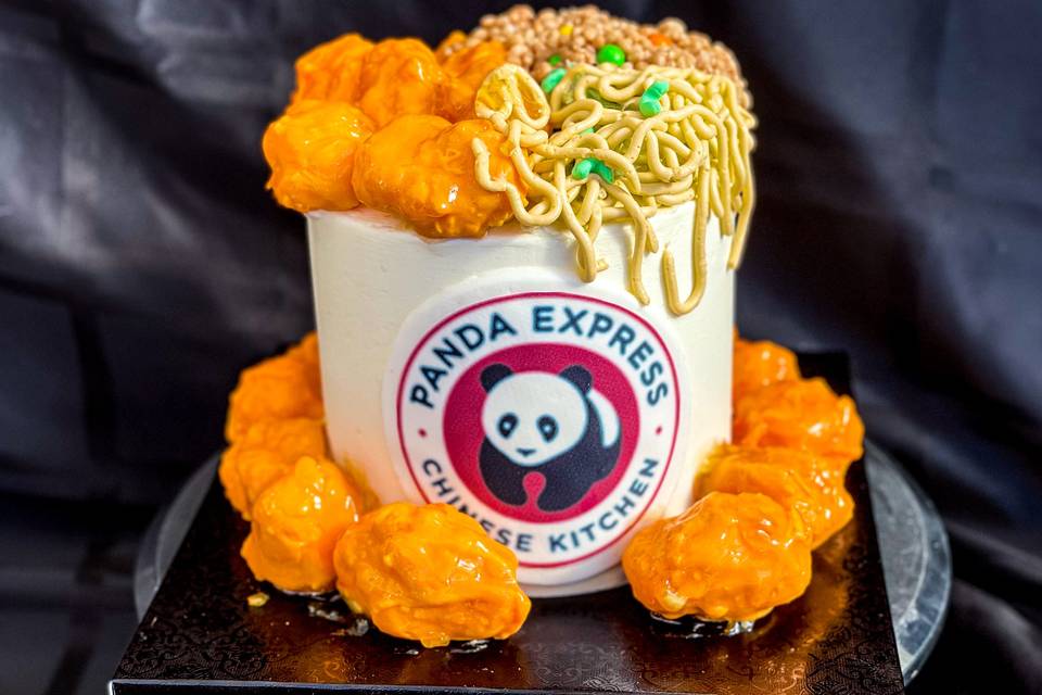 Panda Express Grooms Cake