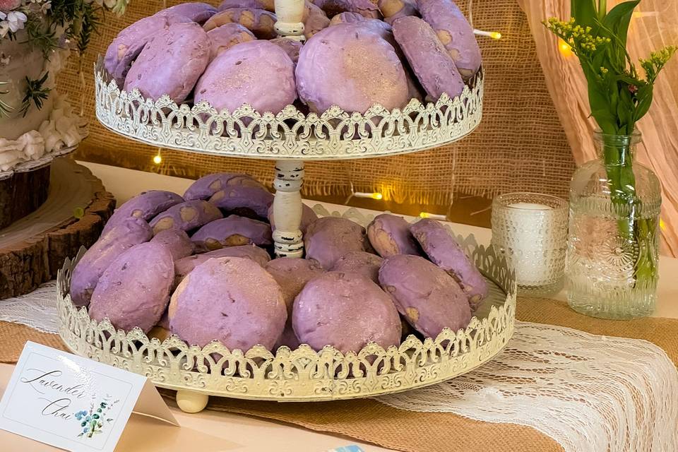 Lavender chai cookies