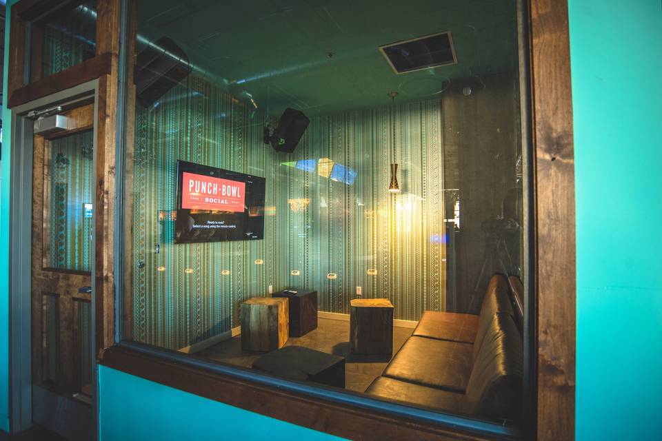 Private karaoke room