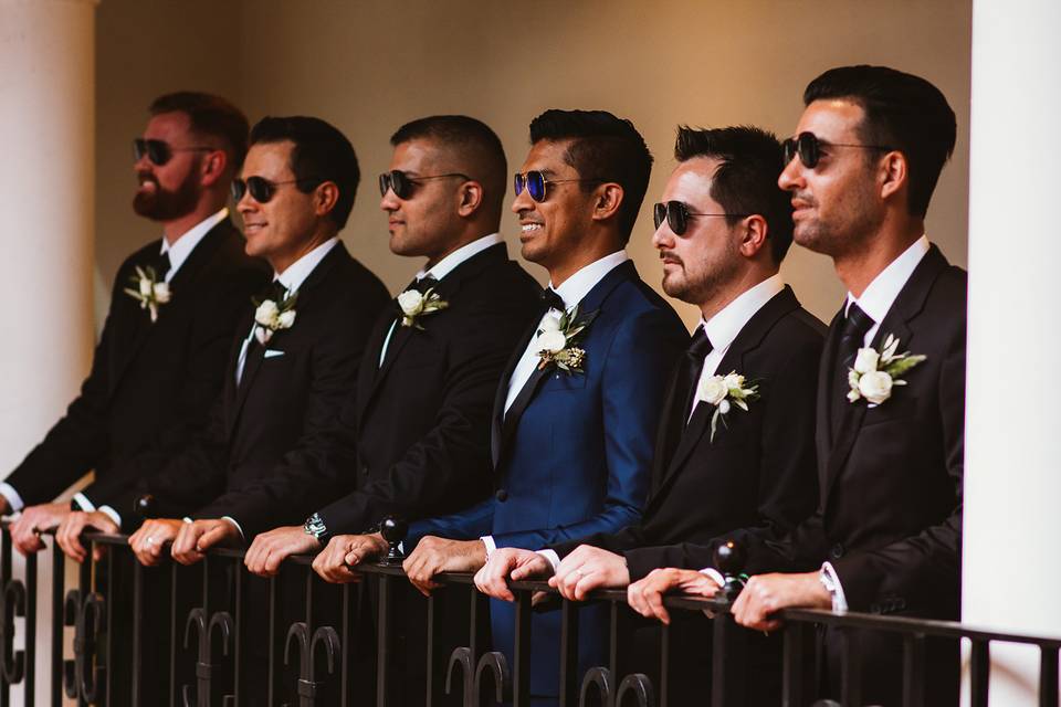 The groomsmen