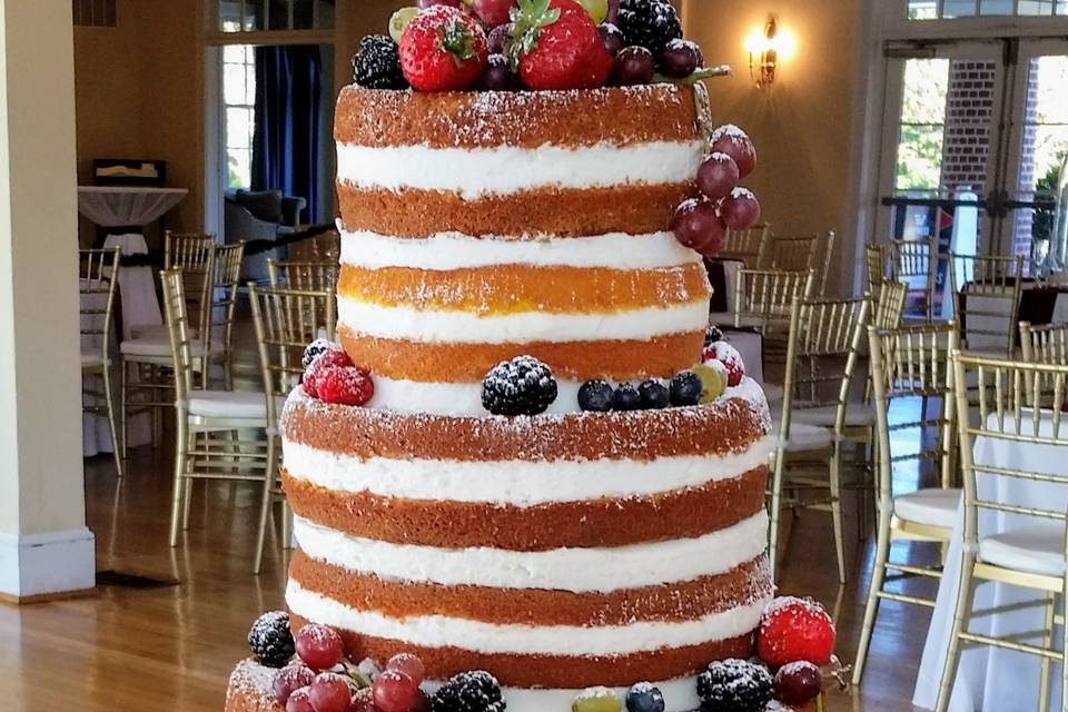 Naked cake