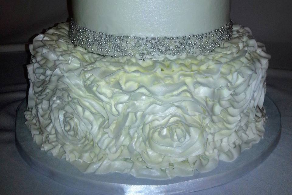 Fondant ruffles